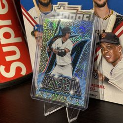 2026 TOPPS BOWMAN MEGA AIVA ARQUETTE #MF-12 CHROME MEGA FUTURES MOJO REFRACTOR