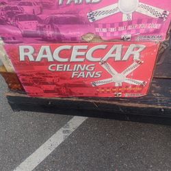 Race Car Celling Fan