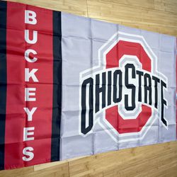 Ohio State Buckeyes Flag 3x5 Feet