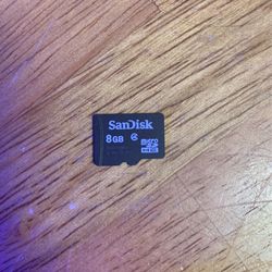 8GB MicroSD SanDisk