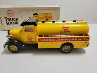 Marx Shell Gasoline Truck Bank NIB