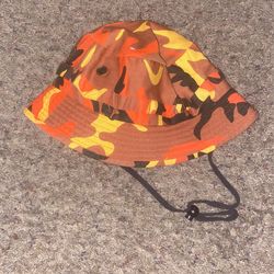 Orange Bucket Hat