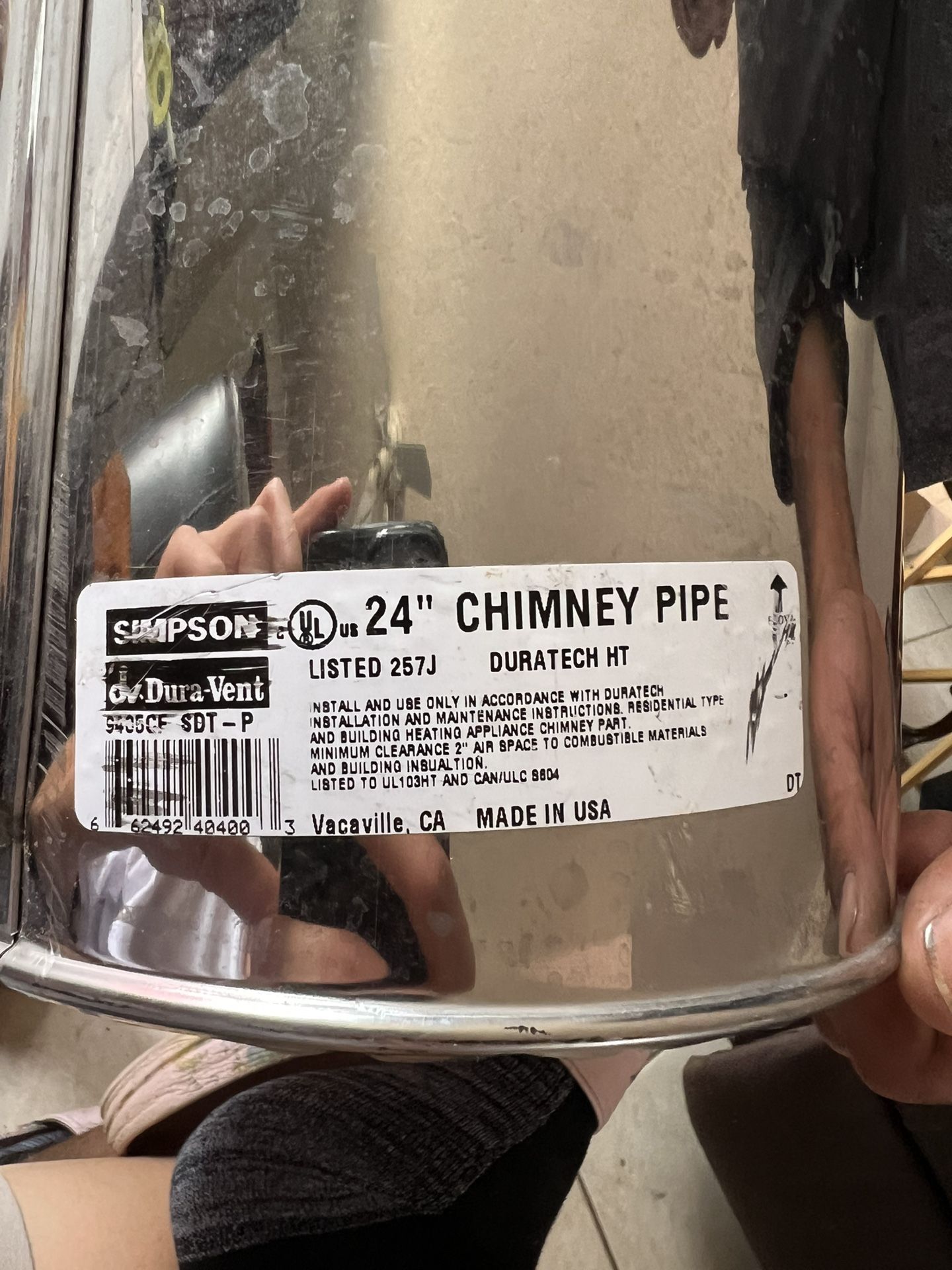 Simpson DuraVent 24inch Chimney
