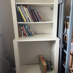 White Bookshelf (Does Not Come With Books)