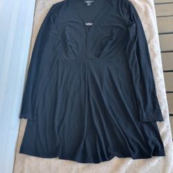 Dressbarn Woman collection black dress size 14W