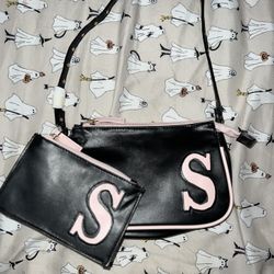 New Limited Too mini shoulder purse with zipper pouch 