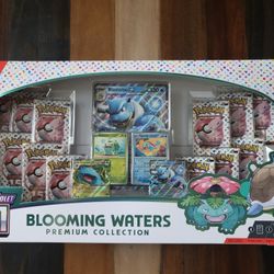 POKEMON BLOOMING WATERS COLLECTION 151 PRISMATIC CHARIZARD BLASTOISE VENASAUR