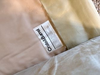 Crate n barrel single spinning couch