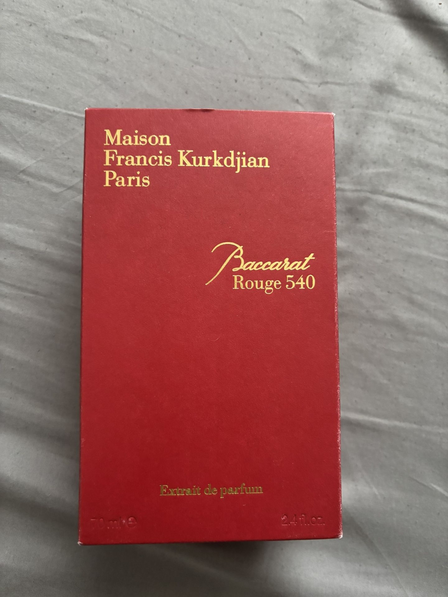 Baccarat Rouge 540 Cologne 
