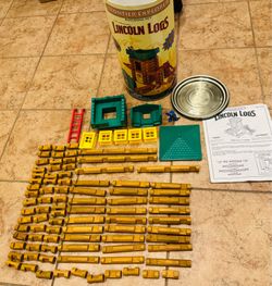 Lincoln Logs Frontier Explorer Set - missing 4 pieces - $10 Firm - see details -