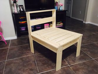 Wooden outdoor chair