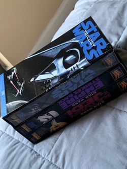 💰 BEST OFFER WILL BE ACCEPTED 🌟 STAR WARS TRILOGY 📼 ON VHS