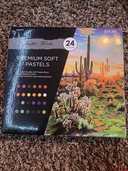 Premium soft pastels (barley used)