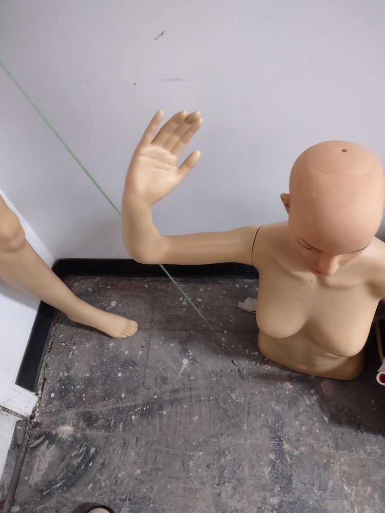 Full Mannequin/3 Half Mannequins