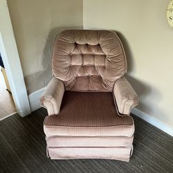 Pink Armchair 