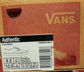 VANS Black/VANS OLD SCHOOL