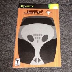 Xbox Jet Set Radio Future Manual Only