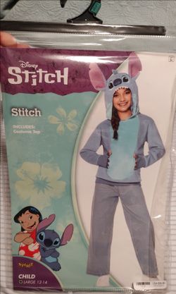 Girls size 12-14 Stitch hoodie Halloween costume