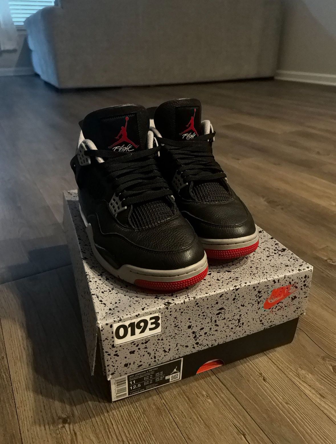 Jordan Bred 4s