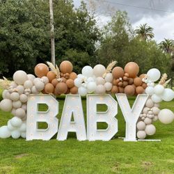 Baby Marquee letters