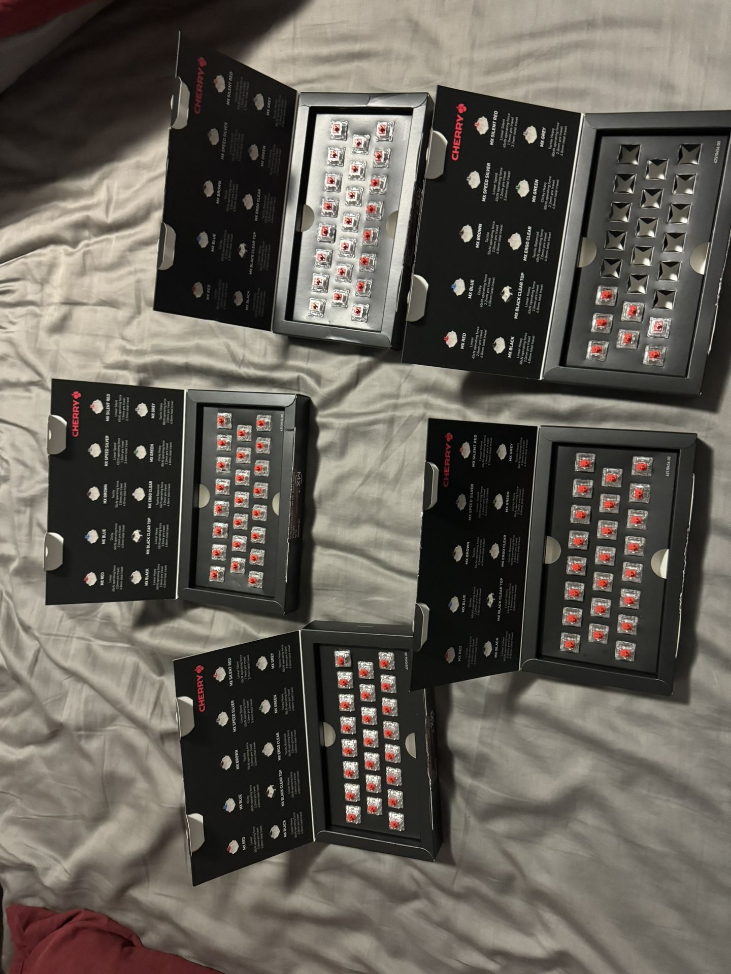 Cherry Mx Red Keyboard Switches 