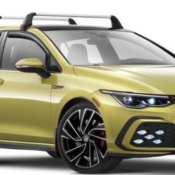 Put It On The Roof!! - VW Original Equipment Manufacture (Thule) Roof Rack  W/ 40” Yakima Fairing- MK8/8.5 GTI/Golf R