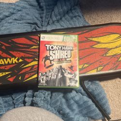Tony Hawk Shred With Skateboard Xbox 360 Game 