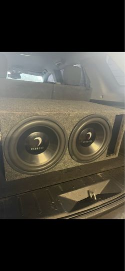 Diamond, audio  12 inch subs