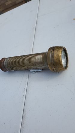 Vintage flashlight