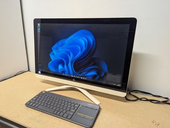 HP ALL IN ONE 24 in Touch screen computer