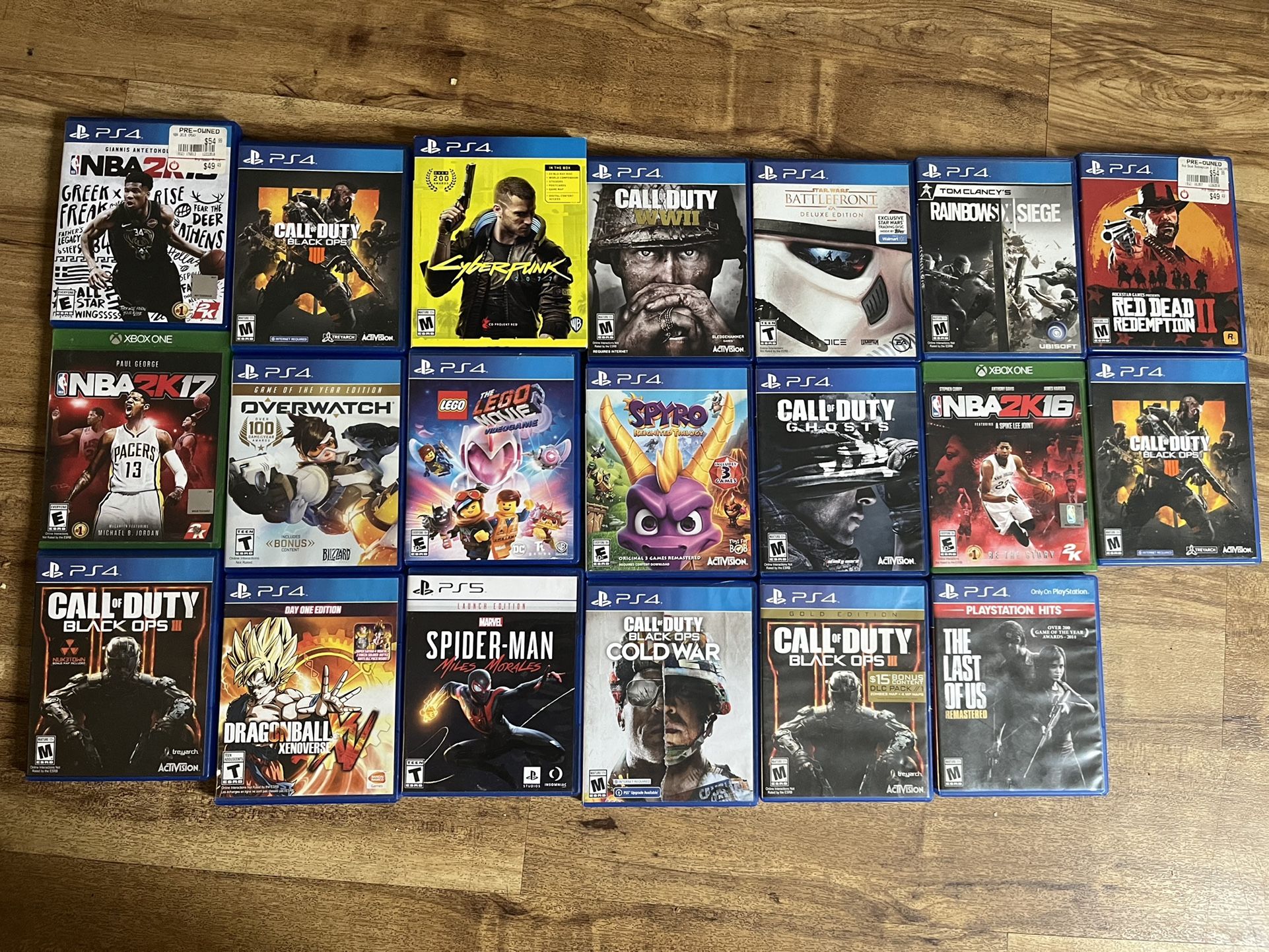 Ps4 , Xbox Games For Sale 