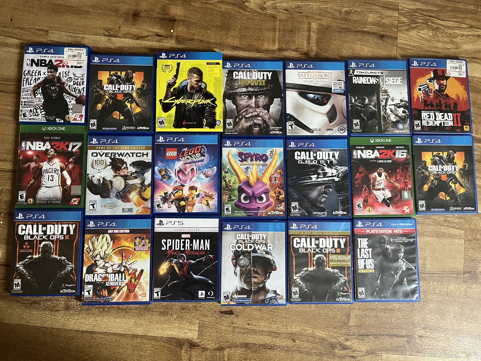 Ps4 , Xbox Games For Sale