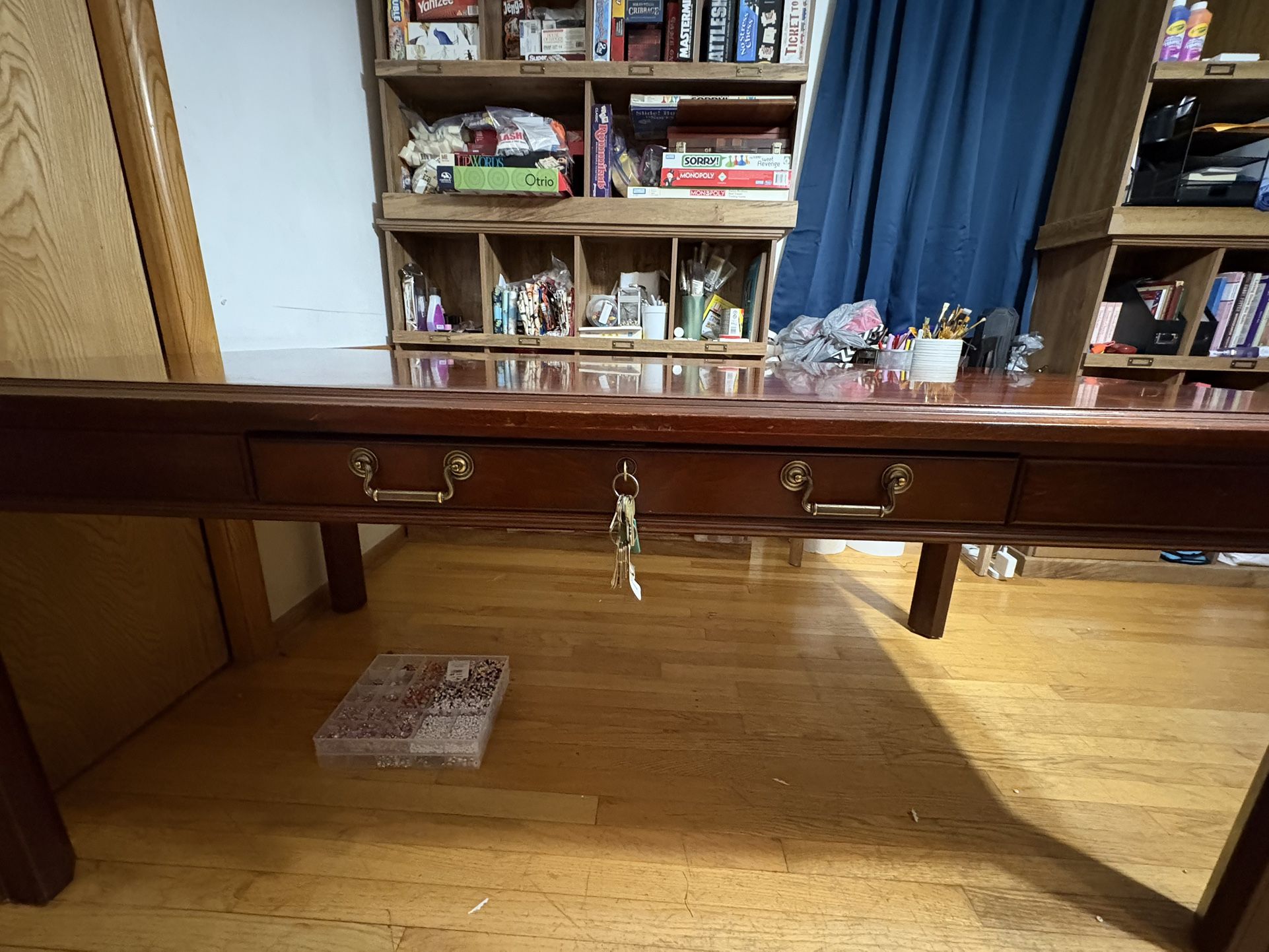 Kimball Desk, 6’ Long, 3’ Deep & 30” Tall