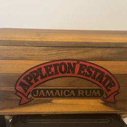 Wood Pirate Chest Appleton Estate Jamaica Rum