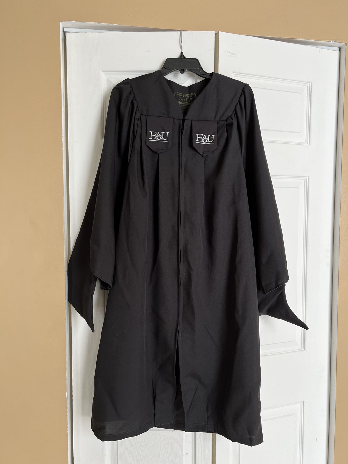 Graduation Cap, Gown and Hood For Florida Atlantic University MBA 