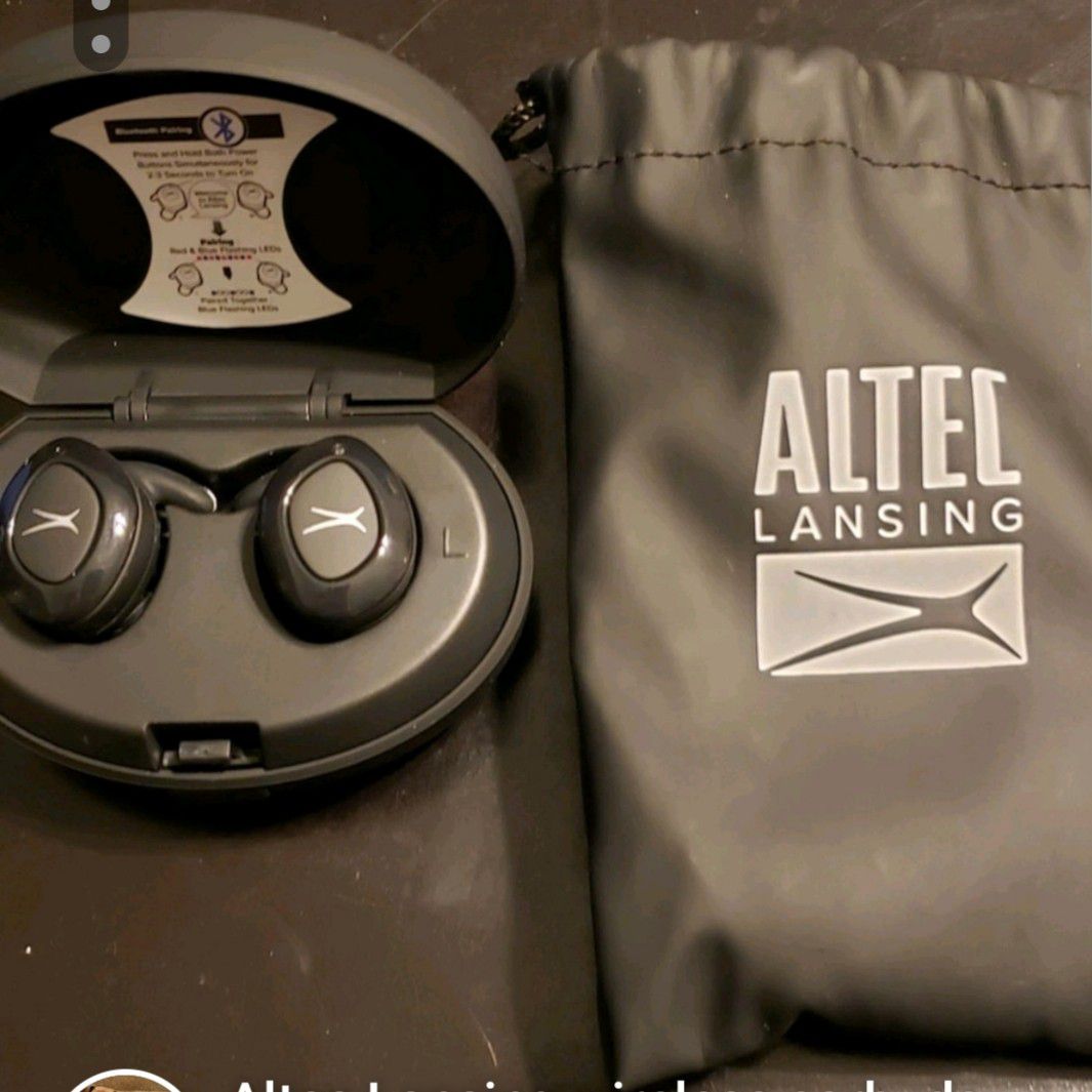 Altec Lansing - True Evo Wireless In-Ear Headphones - Black