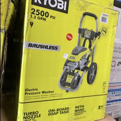 Ryobi electric pressure washer 2500 psi max 
