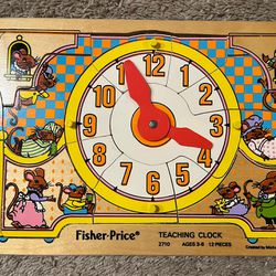 Fisher Price wooden puzzle 