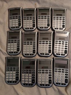 Lot Of 12x Office Max OM96126 Calculators - All Work Excellent 