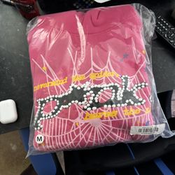 Pink Sp5der Hoodie