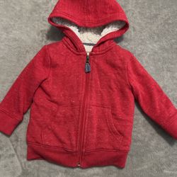 Red Warm Jacket Baby 18months