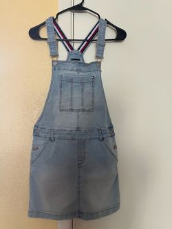 Girls Jean jumper and corduroy jumper dress