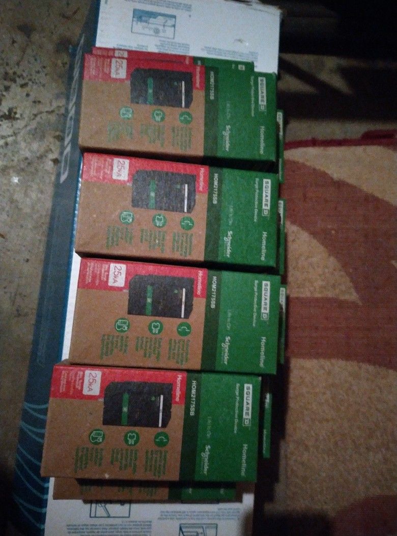 Homeline SQUARE D Surge Protector HOM2175SB +HEPD25