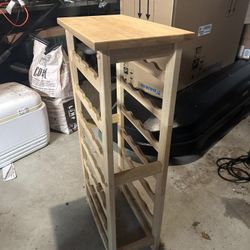 Wood 28- Bottle Wine Rack 