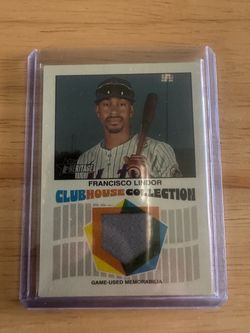 2026 Topps Heritage Francisco Lindor #CCR-FL Clubhouse Collection New York Mets