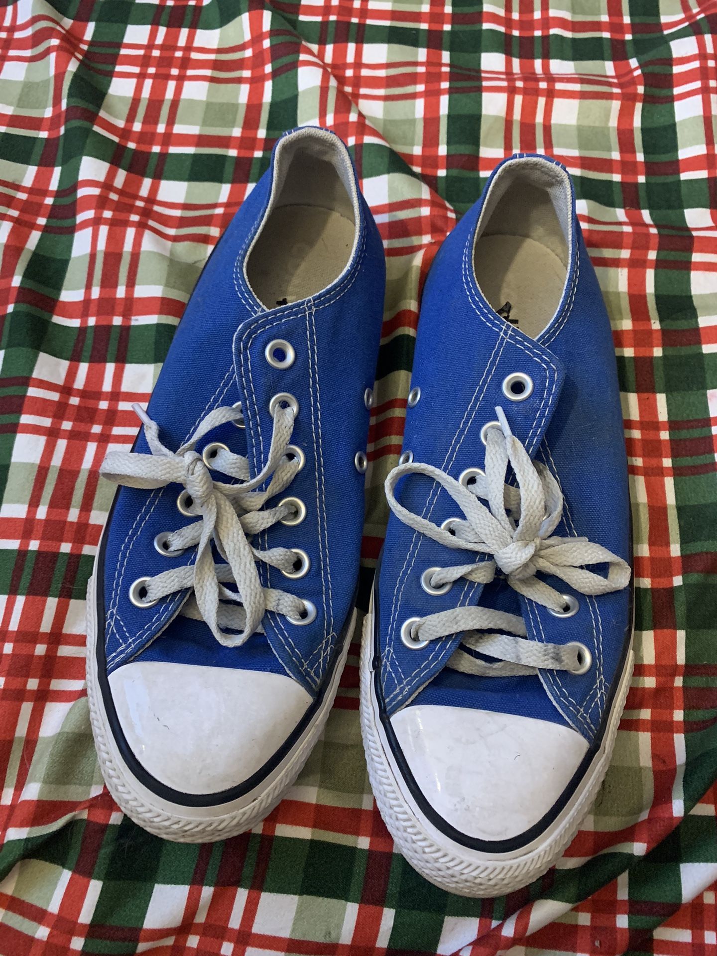 Blue Converse 
