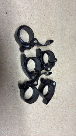 Bike Seatpost Clamp Quick Release Bicycle Seat Clamp Aluminium Alloy Tube Clip