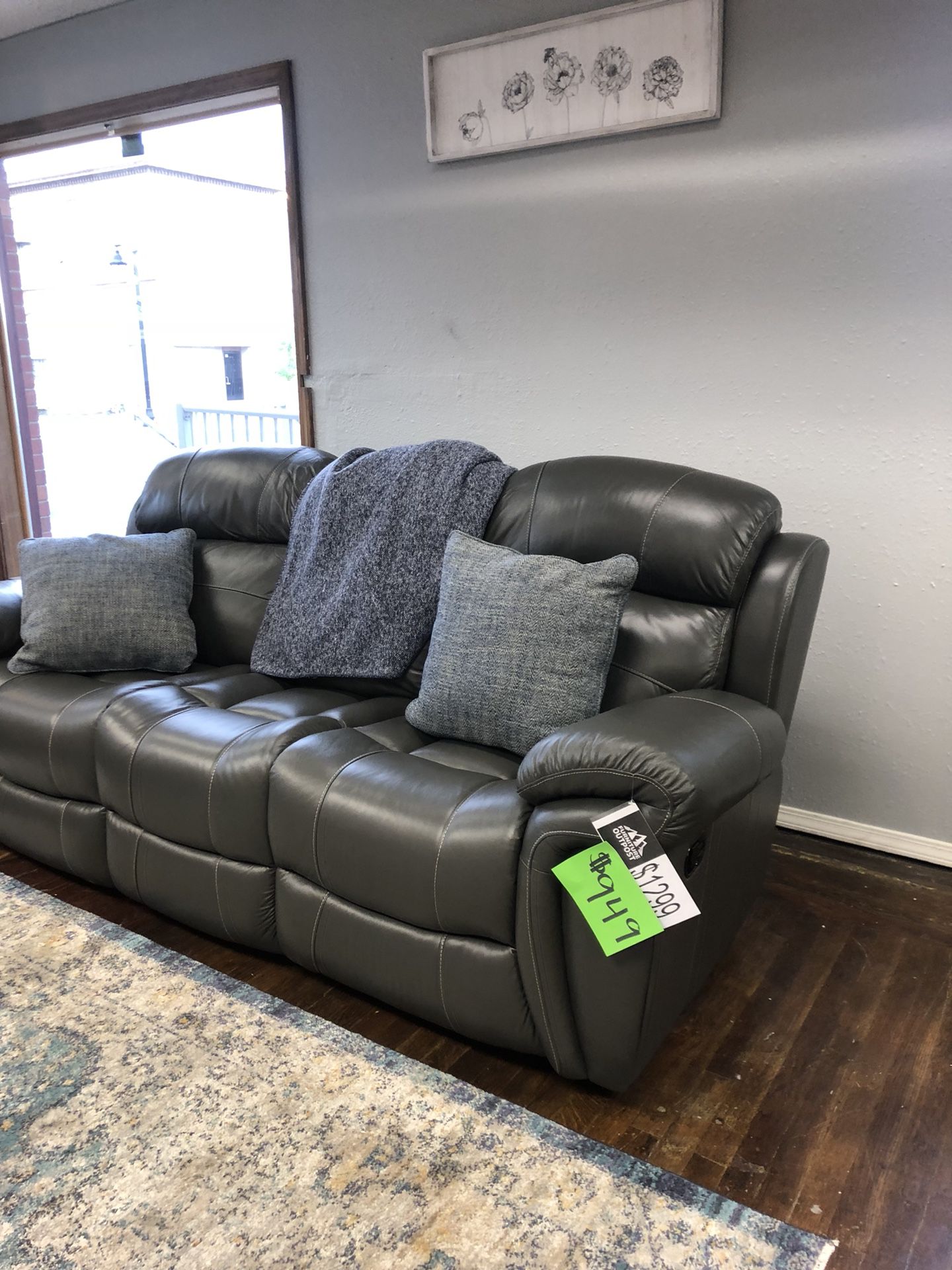 Leather Couch Financing Available