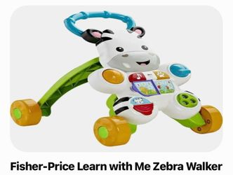 Fisher price zebra walker