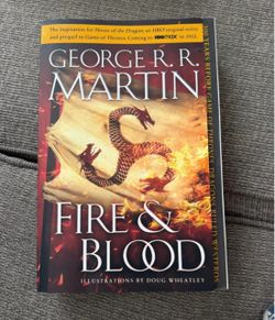 Fire & Blood by George R. R. Martin Paperback book